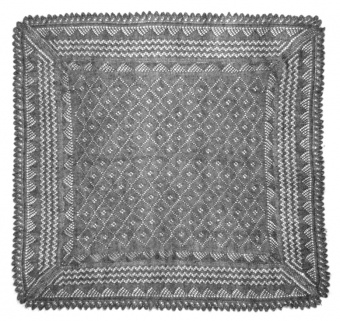 Thin shawl 105x105 sm (A495)