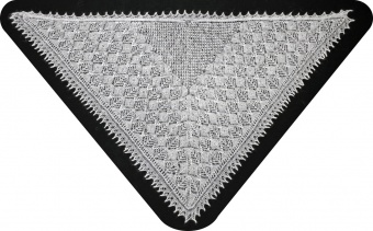 Down shawl 150x115x115 sm (K240)