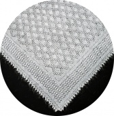 Thin shawl 125x125 sm (A466)