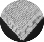 Thin shawl 140x140 sm (A467)