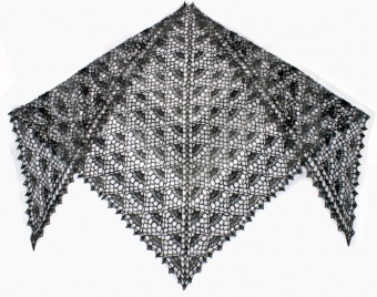 Down shawl 200x135x135 sm (K230)